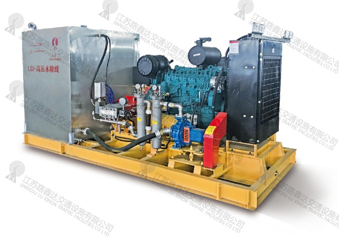 成都LXD90-3型柴油机驱动高压水除线机